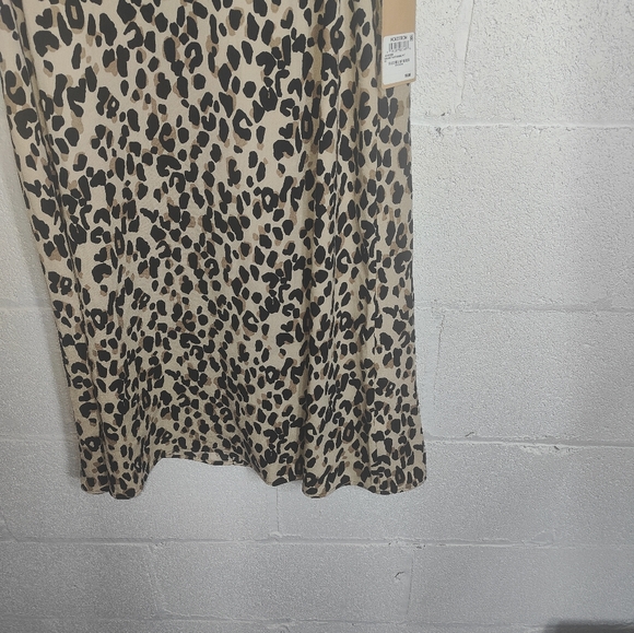 NWT $59 Halogen Leopard Print Dress - Picture 7 of 13